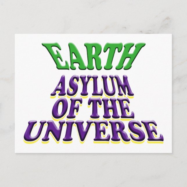 EARTH POSTCARD (Front)