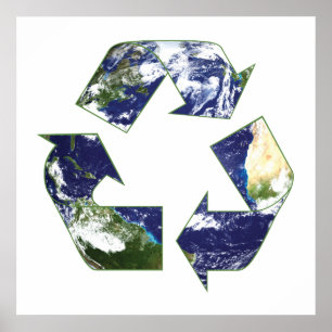 Earth - Recycling Poster