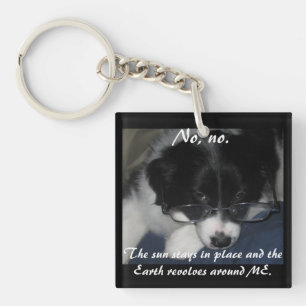 "Earth Revolves Around ME" Acrylic Keychain