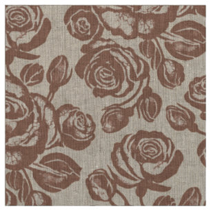 Earth Rose Mocha Fabric