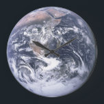 Earth Round Wall Clock<br><div class="desc">Earth Round Wall Clock</div>