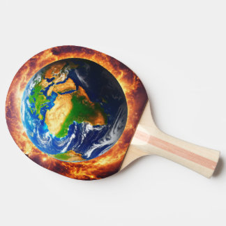 Earth’s Cycle of Creation Destruction Ping Po Pong Paddle