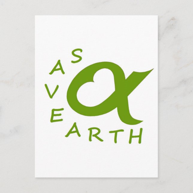 earth save postcard (Front)