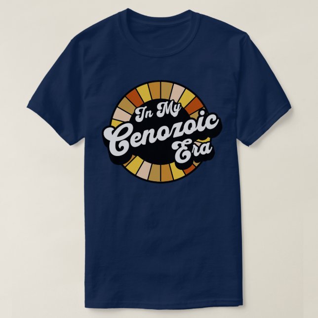 Earth Science Cenozoic Era Geology T-Shirt (Design Front)