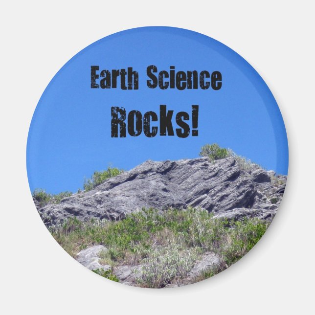 Earth Science Rocks! Magnet (Front)