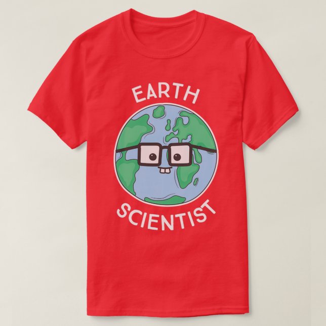 Earth Scientist T-Shirt (Design Front)
