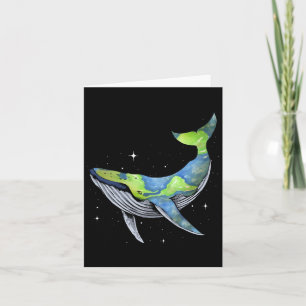 Earth Sea Planet Orcas Whale Save The Planet Earth Card