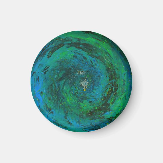Earth Sea Spirits Magnet (Front)
