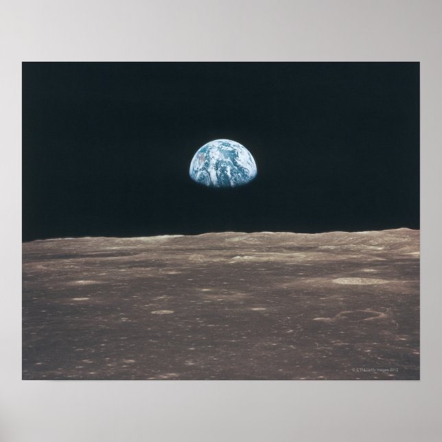 Earth Seen from the Moon Poster (Front)
