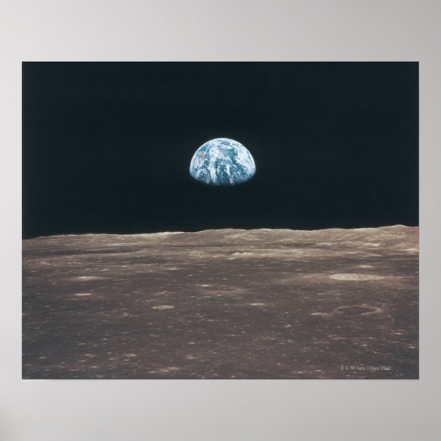 Earth Seen from the Moon Poster (Front)