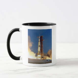 Earth Shakes as Saturn V Blazes Skyward to Moon Mug