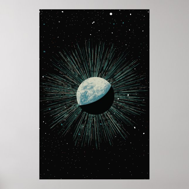 Earth Shine Poster (Front)