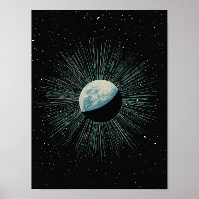 Earth Shine Poster (Front)