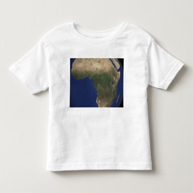 Earth showing landcover over Africa Toddler T-Shirt (Front)