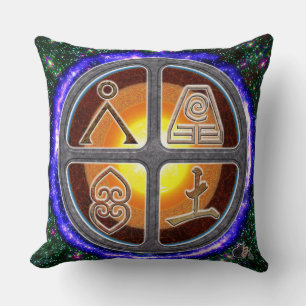 Earth Signs Cushion