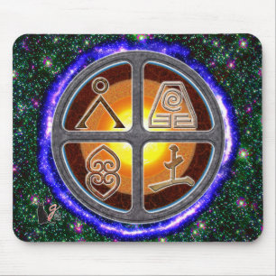 Earth Signs Mouse Pad