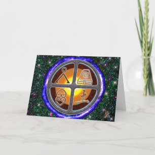 Earth Signs Thank You Card