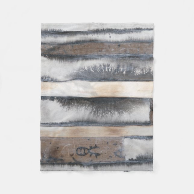 Earth & Smoke I Fleece Blanket (Front)