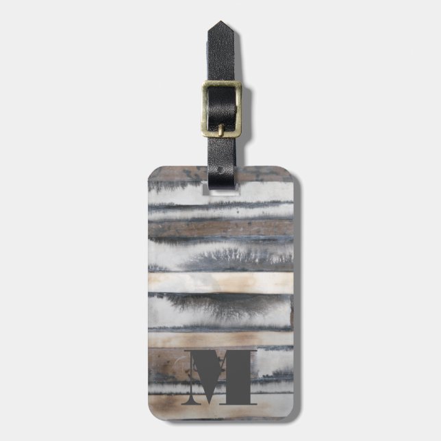 Earth & Smoke I Luggage Tag (Front Vertical)