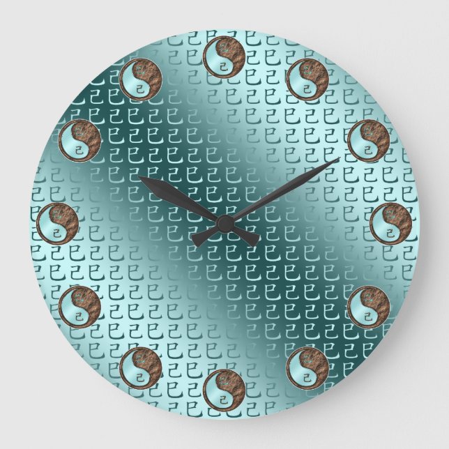 Earth Snake Large Clock (Front)