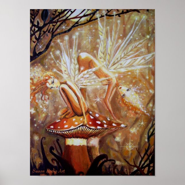 Earth Sprites Art Print (Front)