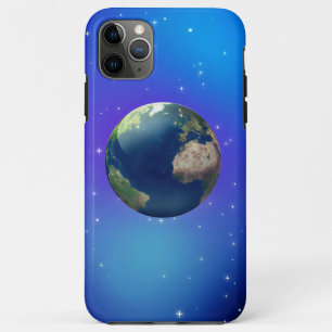 Earth starry sky stylised iPhone 11 pro max case