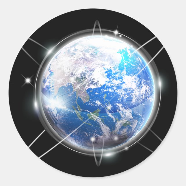 Earth sticker (Front)