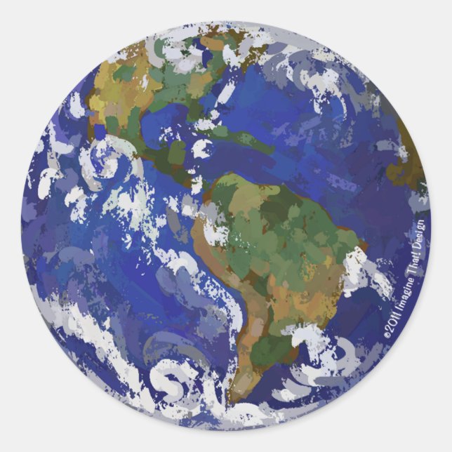 Earth Stickers (Front)