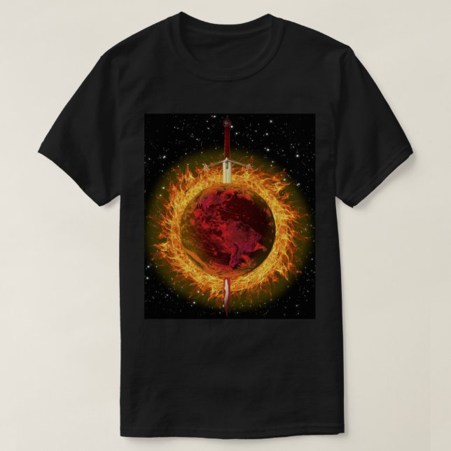 Earth Sword T-Shirt (Design Front)