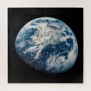 Earth Taken From The Aollo 8 Spacecraft. Jigsaw Puzzle