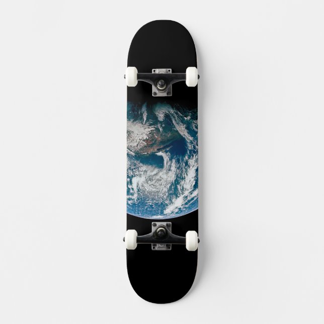 Earth Taken From The Apollo 13 Spacecraft. Skateboard (Front)