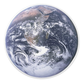 Earth ~ The Blue Marble ~ Apollo 17 ~ Nasa ~ Ceramic Knob