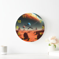 Earth This Is Mars Calling, Wall Clock