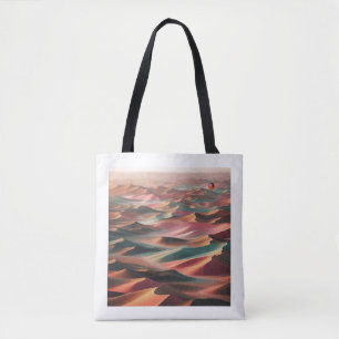 Earth-Tone Drifts on the Desert Tote Bag