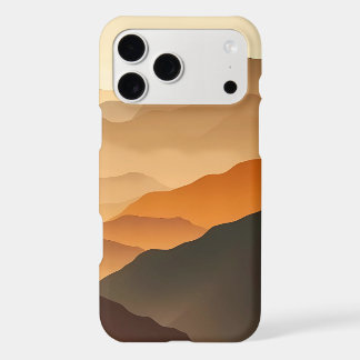 Earth Tone Gradient Desert iPhone Case