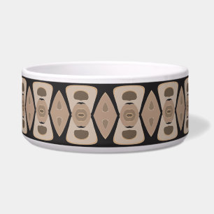 Earth Tone Harmony Dog Bowl