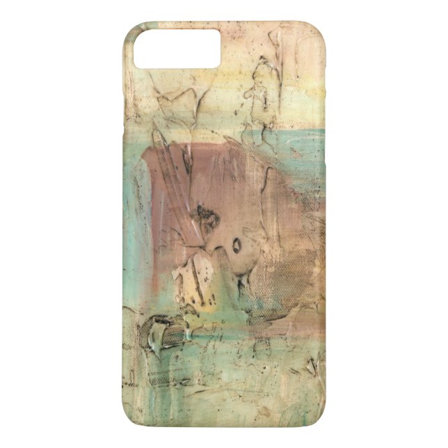 Earth Tone Painting with Cracked Surface Case-Mate iPhone Case (Back)