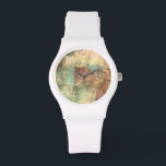 Earth Tone Painting with Cracked Surface Watch<br><div class="desc">This imaginative work by Ethan Harper uses earth tones and ragged brush strokes to create the illusion of a cracked surface. The thick paint is heavily layered,  helping the colours mix together. Get your hands on this print today!</div>