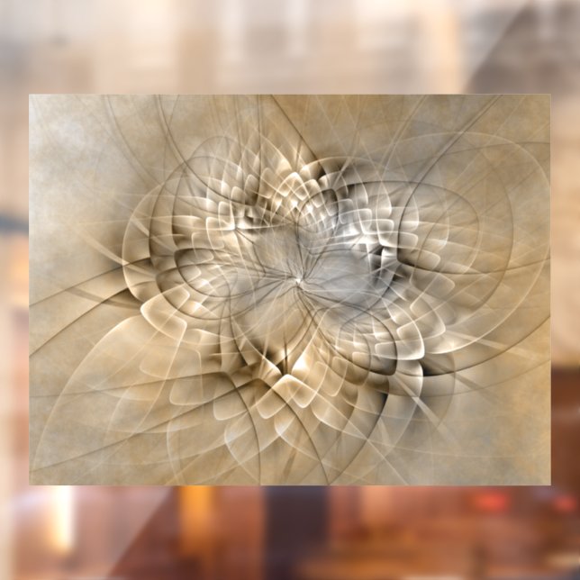 Earth Tones Abstract Modern Fractal Art Texture (Sheet 2)