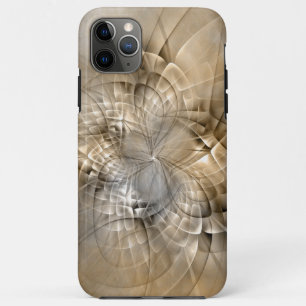 Earth Tones Abstract Modern Fractal Art Texture iPhone 11 Pro Max Case
