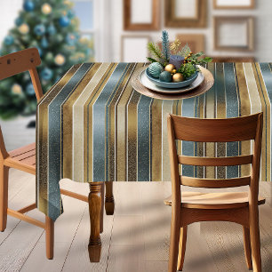 Earth Tones Christmas Pattern#27 ID1009 Tablecloth