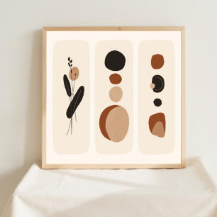Earth Tones Collection Poster