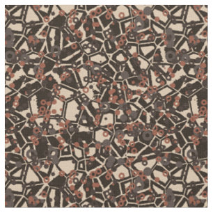 earth tones geometric 2 fabric
