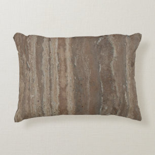 earth tones grey charcoal brown marble stone decorative cushion
