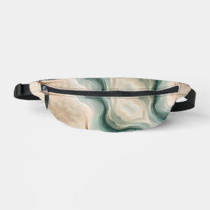 Earth Tones Waves Bum Bags