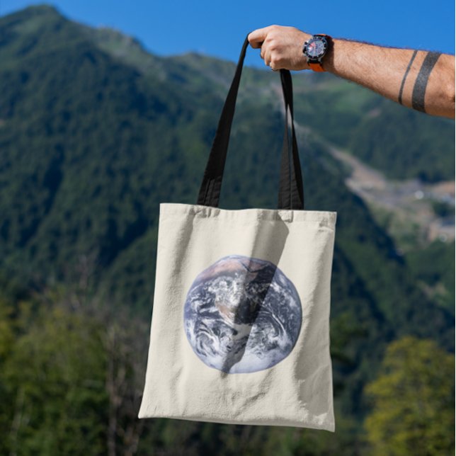Earth Tote Bag (Vintage Earth Photo Tote Bag)