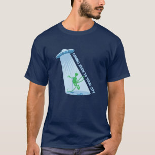 Earth Tour Soon - black T-Shirt