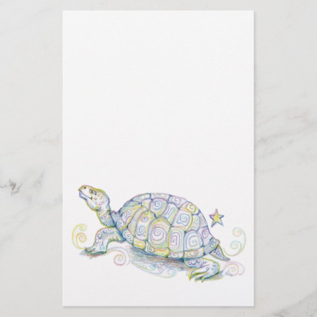 Earth Turtle Stationery (Front)