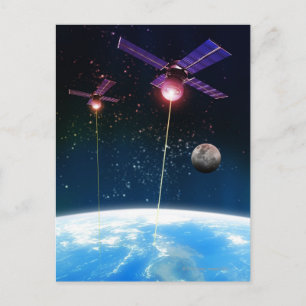 Earth Under Attack Postcard