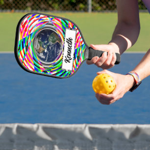 Earth Vibes by Kenneth Yoncich Pickleball Paddle